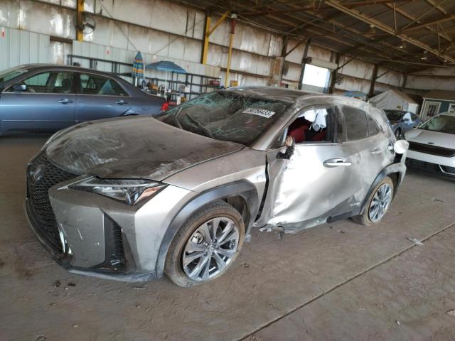 JTHE9JBH0M2045338 - 2021 LEXUS UX 250H SILVER photo 1