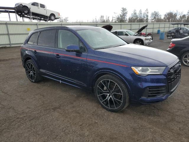 WA1VXBF7XND014371 - 2022 AUDI Q7 PRESTIGE 蓝色 照片 4