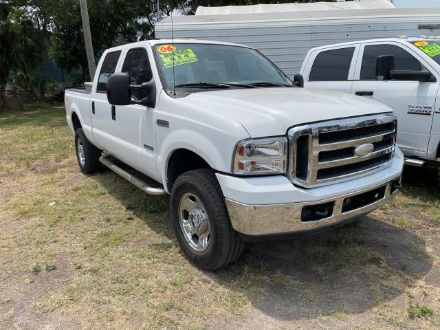 1FTWW31P26EC94082 - 2006 FORD F350 SRW SUPER DUTY WHITE photo 1