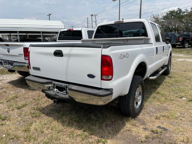 1FTWW31P26EC94082 - 2006 FORD F350 SRW SUPER DUTY WHITE photo 4