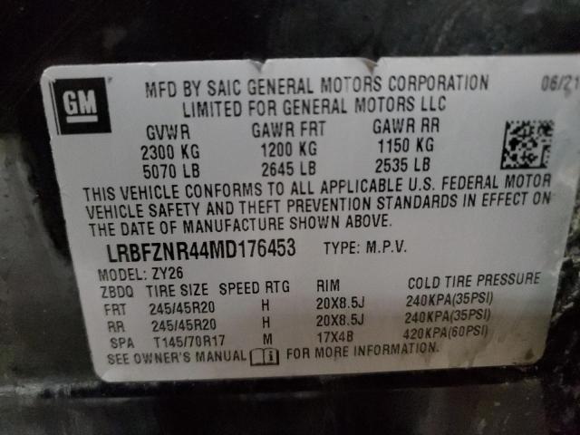 LRBFZNR44MD176453 - 2021 BUICK ENVISION ESSENCE Qara foto 13