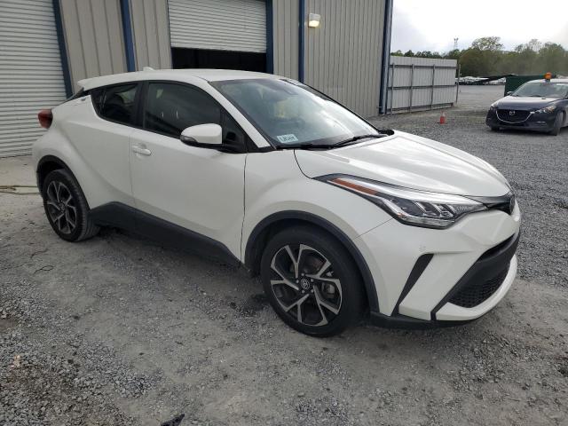 JTNKHMBX0L1089288 - 2020 TOYOTA C-HR XLE WHITE photo 4