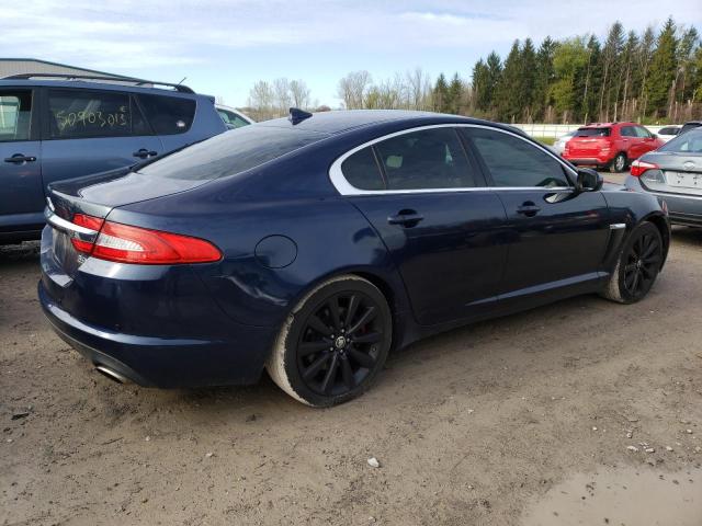 SAJWJ0EF9D8S85908 - 2013 JAGUAR XF BLUE photo 3