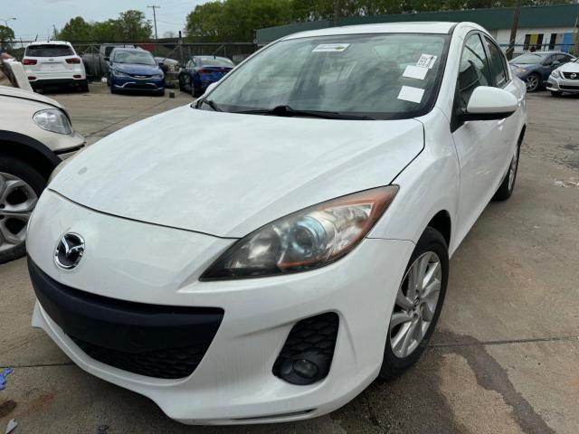 JM1BL1W78D1737862 - 2013 MAZDA 3 I WHITE photo 2