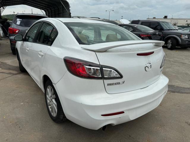 JM1BL1W78D1737862 - 2013 MAZDA 3 I WHITE photo 3