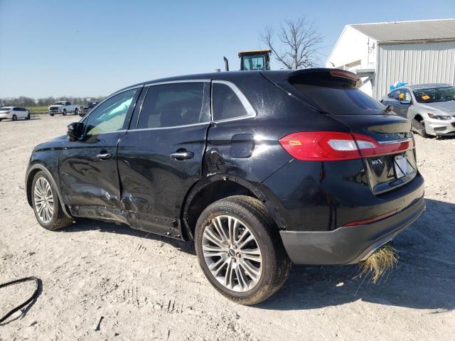 2LMPJ6LR6JBL23414 - 2018 LINCOLN MKX RESERVE Սև լուսանկար 2
