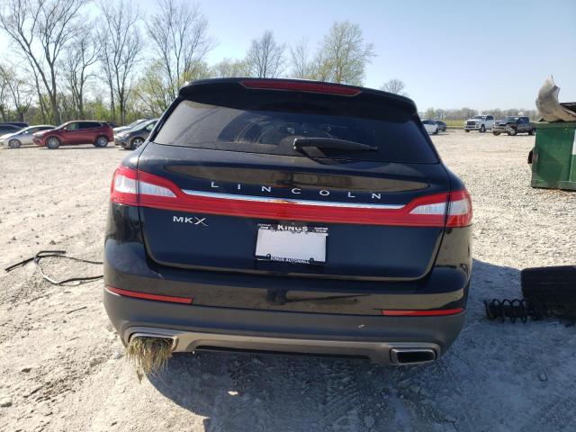 2LMPJ6LR6JBL23414 - 2018 LINCOLN MKX RESERVE Սև լուսանկար 6