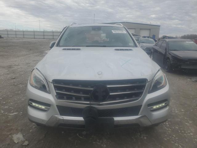 4JGDA5HB9EA337104 - 2014 MERCEDES-BENZ ML 350 4MATIC SILVER photo 5