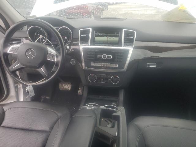 4JGDA5HB9EA337104 - 2014 MERCEDES-BENZ ML 350 4MATIC SILVER photo 8