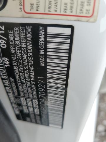 WDDHF8JB0DA709291 - 2013 MERCEDES-BENZ E 350 4MATIC WHITE photo 12