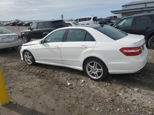 WDDHF8JB0DA709291 - 2013 MERCEDES-BENZ E 350 4MATIC WHITE photo 2