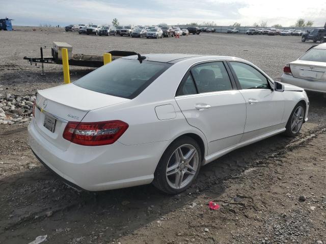 WDDHF8JB0DA709291 - 2013 MERCEDES-BENZ E 350 4MATIC WHITE photo 3