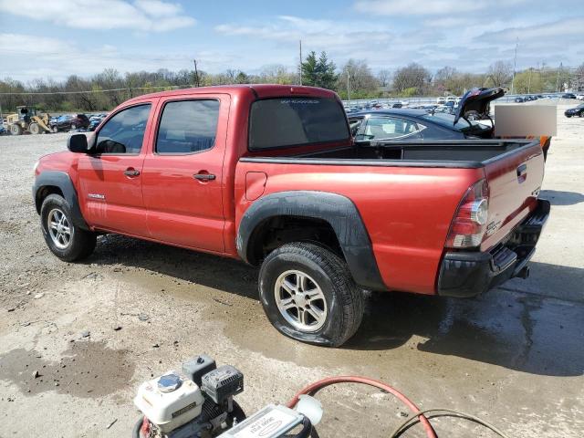 5TFJU4GN0BX011320 - 2011 TOYOTA TACOMA DOUBLE CAB PRERUNNER RED photo 2