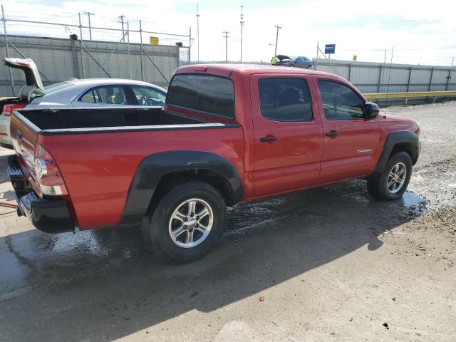 5TFJU4GN0BX011320 - 2011 TOYOTA TACOMA DOUBLE CAB PRERUNNER RED photo 3