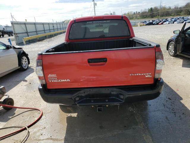5TFJU4GN0BX011320 - 2011 TOYOTA TACOMA DOUBLE CAB PRERUNNER RED photo 6