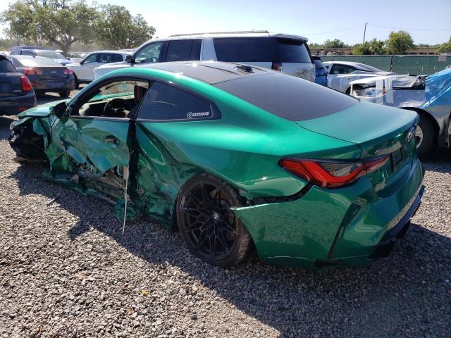 WBS43AZ06RCP49827 - 2024 BMW M4 COMPETITION GREEN photo 2