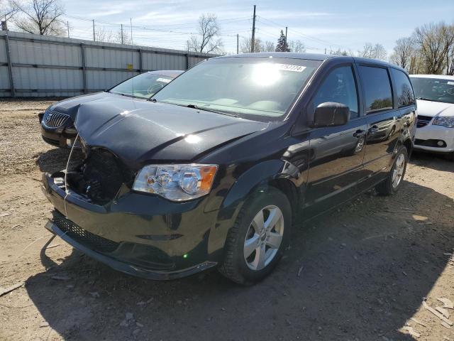 2C4RDGBG8DR628740 - 2013 DODGE GRAND CARA SE BLACK photo 1