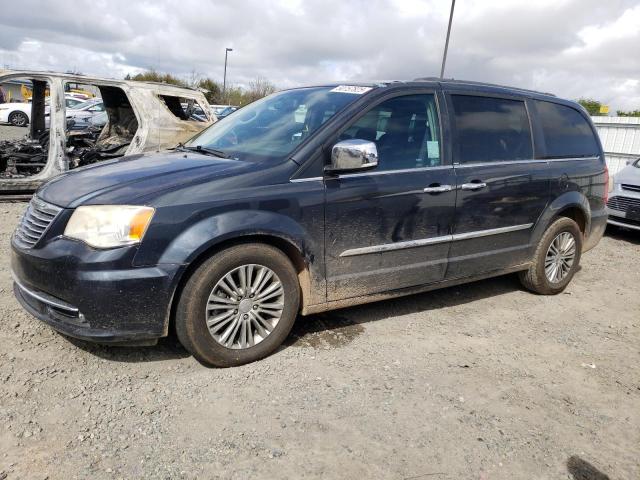 2C4RC1CG7DR753193 - 2013 CHRYSLER TOWN & COU TOURING L CHARCOAL photo 1