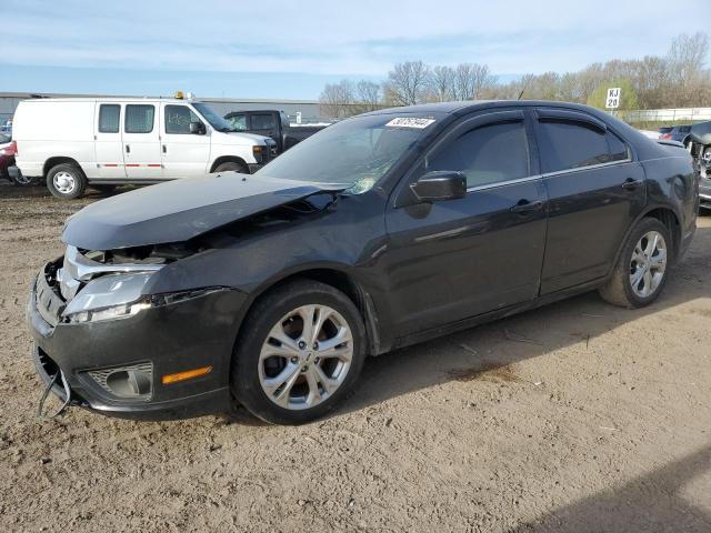 3FAHP0HA8CR254027 - 2012 FORD FUSION SE BLACK photo 1