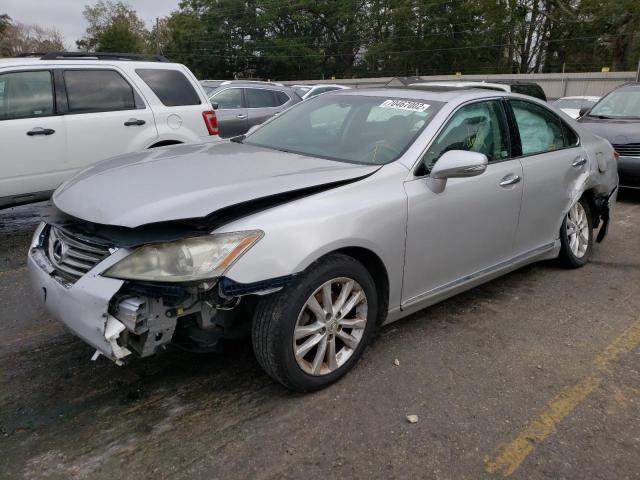 JTHBK1EG2A2355528 - 2010 LEXUS ES 350 SILVER photo 1