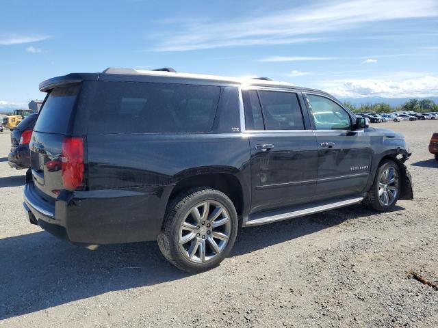 1GNSKKKC7FR303908 - 2015 CHEVROLET SUBURBAN K1500 LTZ BLACK photo 3