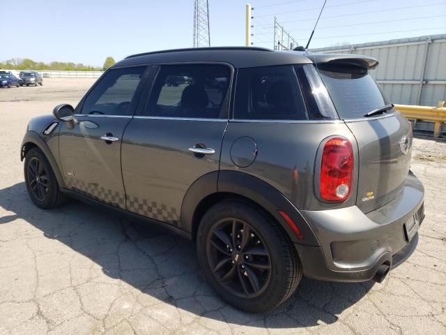 WMWZC5C59CWL56609 - 2012 MINI COOPER S COUNTRYMAN GRAY photo 2