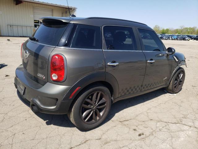 WMWZC5C59CWL56609 - 2012 MINI COOPER S COUNTRYMAN GRAY photo 3