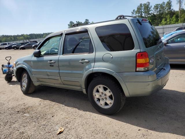 1FMYU04126KC34630 - 2006 FORD ESCAPE LIMITED GREEN photo 2