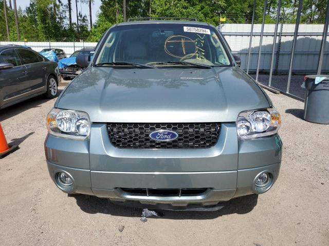 1FMYU04126KC34630 - 2006 FORD ESCAPE LIMITED GREEN photo 5