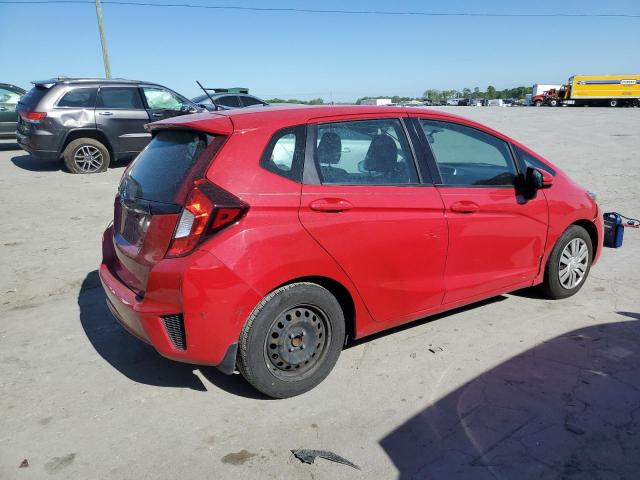 3HGGK5H5XFM783924 - 2015 HONDA FIT LX RED photo 3