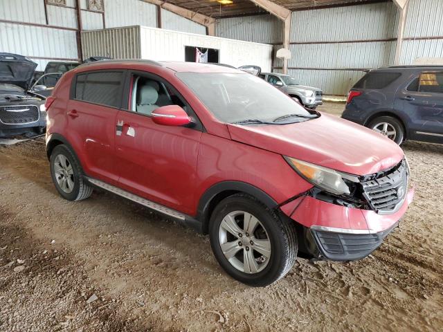 KNDPB3A20C7330095 - 2012 KIA SPORTAGE BASE RED photo 4