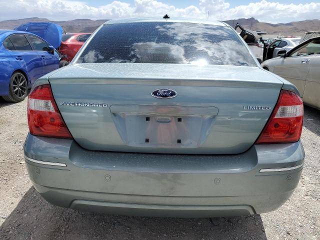 1FAHP25117G143980 - 2007 FORD FIVE HUNDR LIMITED GRAY photo 6