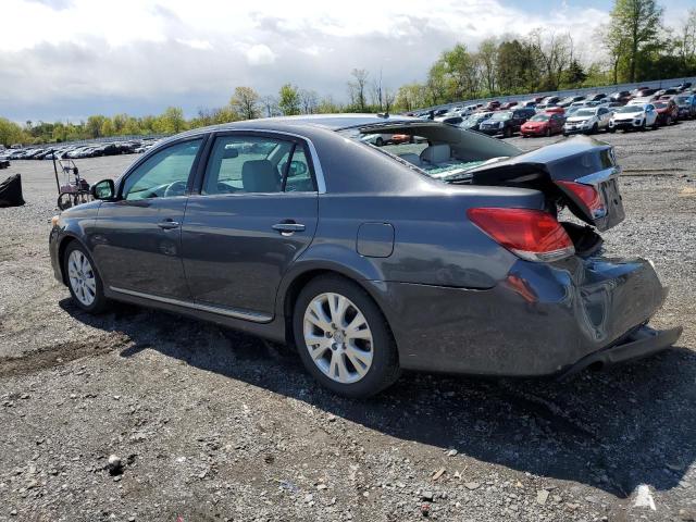 4T1BK3DB0BU385163 - 2011 TOYOTA AVALON BASE GRAY photo 2