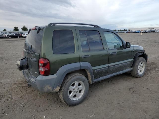 1J4GL48KX7W675553 - 2007 JEEP LIBERTY SPORT BLACK photo 3