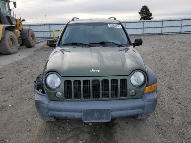 1J4GL48KX7W675553 - 2007 JEEP LIBERTY SPORT BLACK photo 5