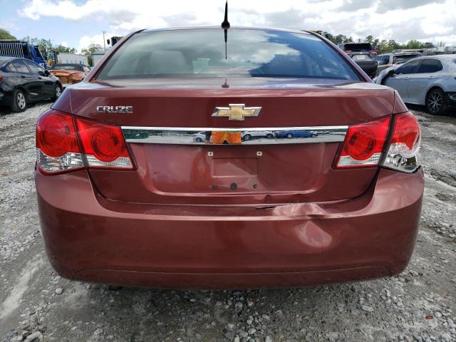 1G1PC5SH2C7198560 - 2012 CHEVROLET CRUZE LS RED photo 6