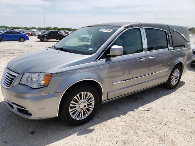 2C4RC1BG1FR618490 - 2015 CHRYSLER TOWN & COU TOURING GRAY photo 1