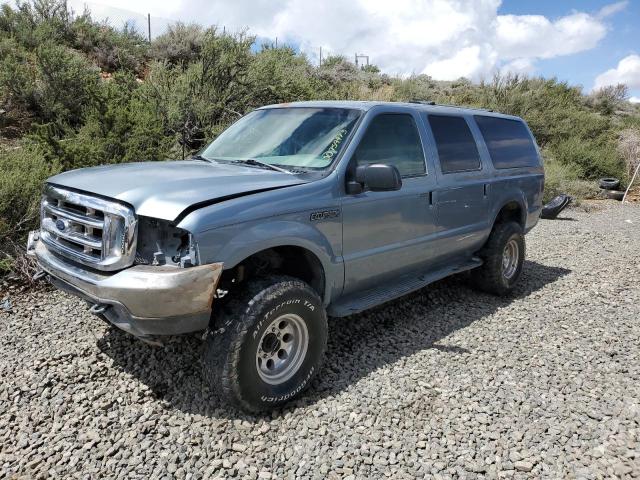 1FMNU41S8YED29055 - 2000 FORD EXCURSION XLT BLUE photo 1