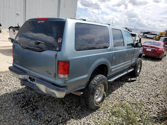 1FMNU41S8YED29055 - 2000 FORD EXCURSION XLT BLUE photo 3