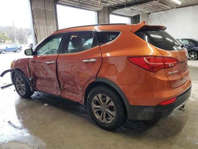 5XYZU3LB6DG009439 - 2013 HYUNDAI SANTA FE S ORANGE photo 2