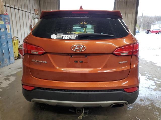 5XYZU3LB6DG009439 - 2013 HYUNDAI SANTA FE S ORANGE photo 6