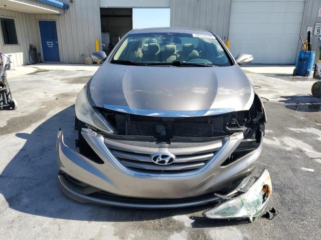 5NPEB4AC1EH902621 - 2014 HYUNDAI SONATA GLS GRAY photo 5