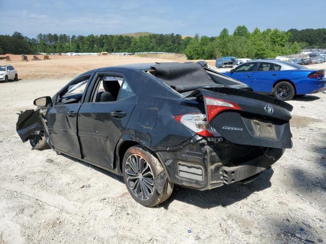 5YFBURHE8GP371148 - 2016 TOYOTA COROLLA L BLACK photo 3