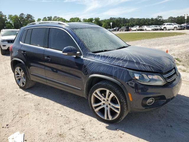 WVGAV7AX8GW589800 - 2016 VOLKSWAGEN TIGUAN S BLUE photo 4