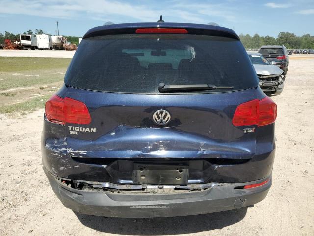 WVGAV7AX8GW589800 - 2016 VOLKSWAGEN TIGUAN S BLUE photo 6