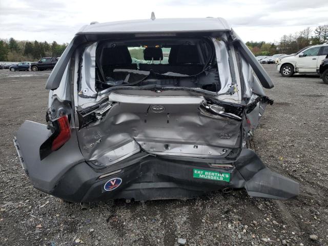 JTMP1RFV4LD529404 - 2020 TOYOTA RAV4 XLE SILVER photo 6