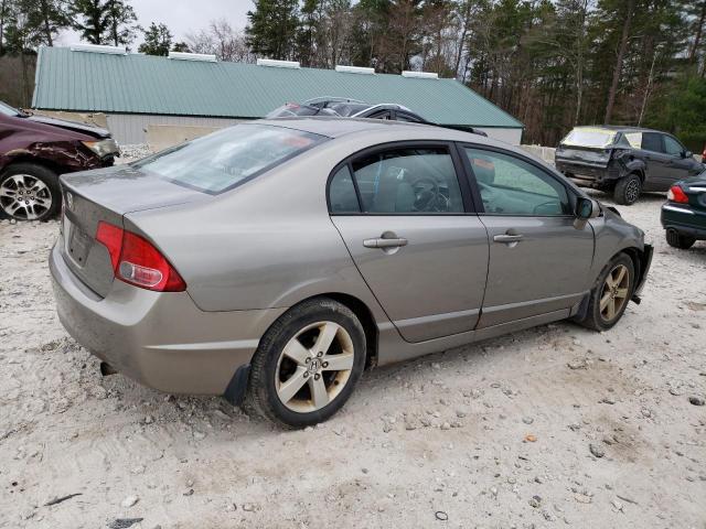 1HGFA16886L057940 - 2006 HONDA CIVIC EX GRAY photo 3