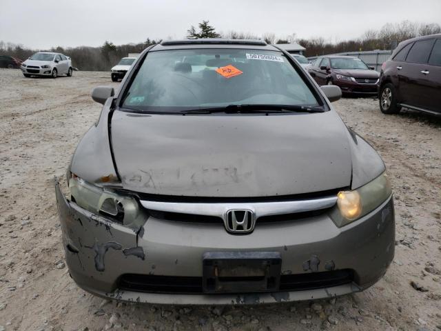 1HGFA16886L057940 - 2006 HONDA CIVIC EX GRAY photo 5