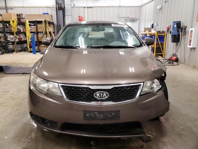 KNAFU4A24D5677113 - 2013 KIA FORTE EX BROWN photo 5