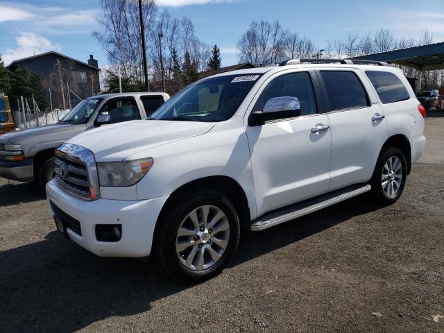 5TDBY68A78S016030 - 2008 TOYOTA SEQUOIA LIMITED WHITE photo 1